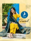 Tashu By Kaya Vertican Kurti With Bottom Dupatta Suppliers In Mumbai
